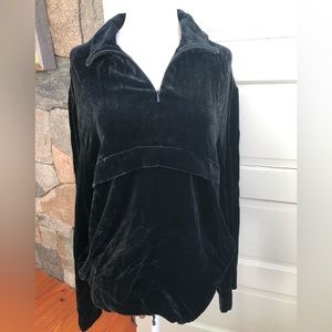 Vintage DKNY Classics velvet top.